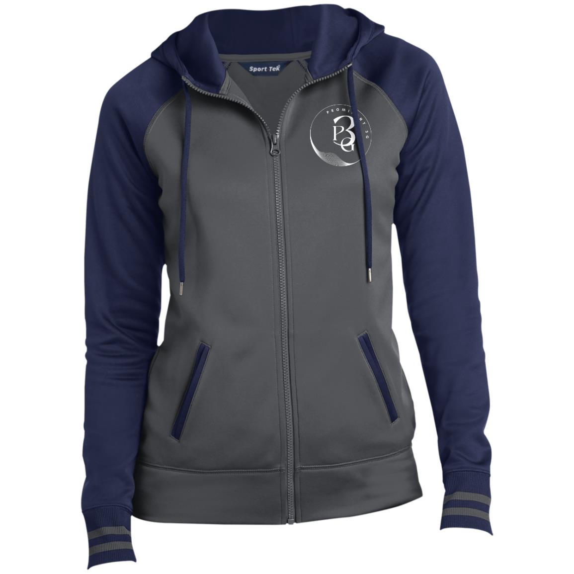 LST236 Ladies' Sport-Wick® Full-Zip Hooded Jacket