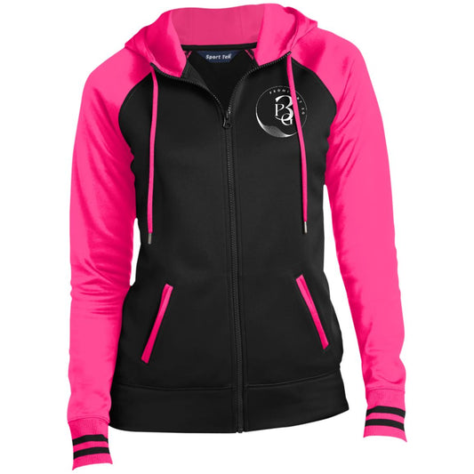 LST236 Ladies' Sport-Wick® Full-Zip Hooded Jacket