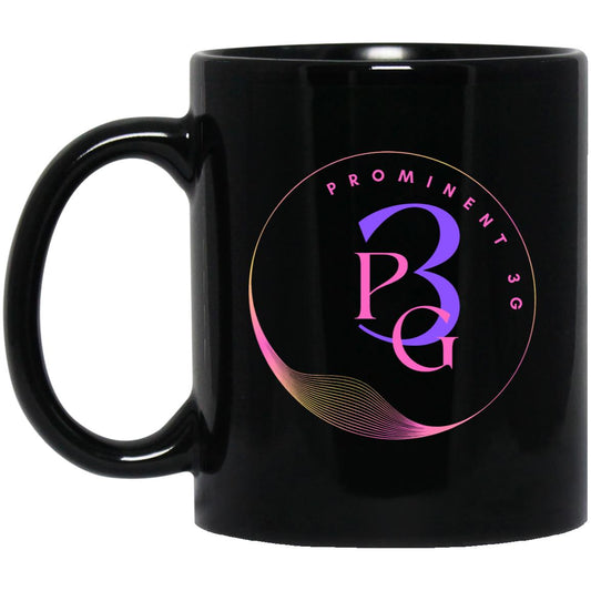 2 BM11OZ 11oz Black Mug