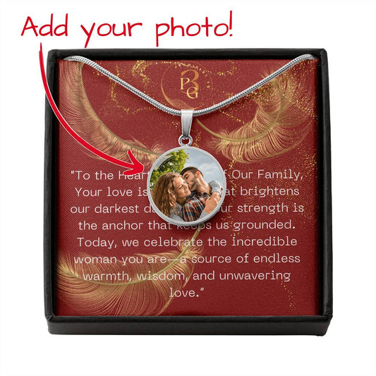 "Eternal Embrace: A Mother's Love Necklace"